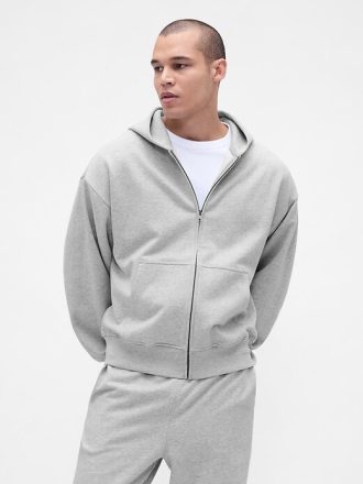 Bluza z kapturem zapinana na zamek