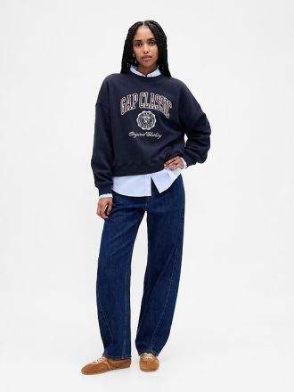 Bluza z logo VintageSoft Wedge
