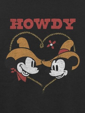 Bluza z okrągłym dekoltem dla malucha Myszka Miki i Przyjaciele Howdy