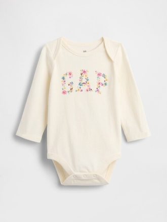 Body z bawełny organicznej Baby First Favorites z grafiką