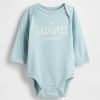 Body z bawełny organicznej Baby First Favorites z grafiką