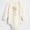 Body z bawełny organicznej Baby First Favorites z grafiką