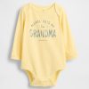 Body z bawełny organicznej Baby First Favorites z grafiką