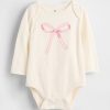 Body z bawełny organicznej Baby First Favorites z grafiką