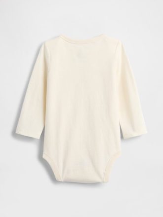 Body z bawełny organicznej Baby First Favorites z grafiką