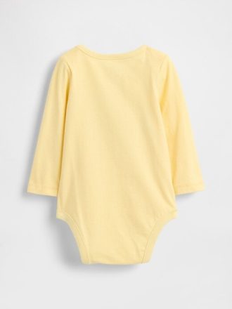 Body z bawełny organicznej Baby First Favorites z grafiką