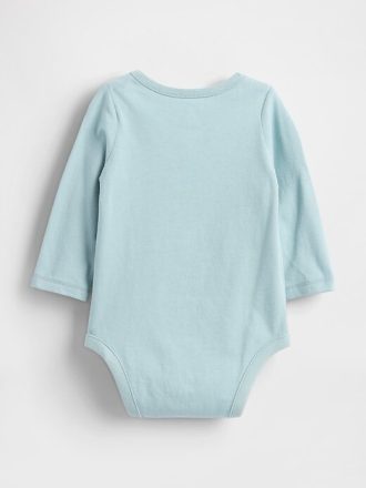 Body z bawełny organicznej Baby First Favorites z grafiką
