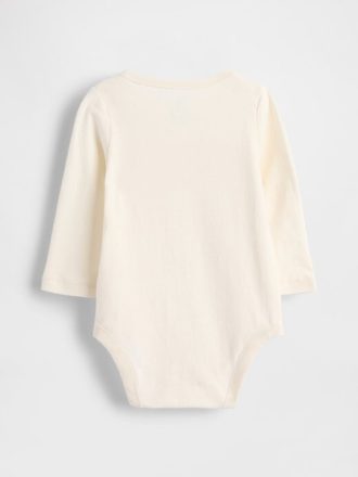 Body z bawełny organicznej Baby First Favorites z grafiką