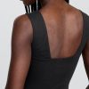 Body z dzianiny jersey z dekoltem w łódkę