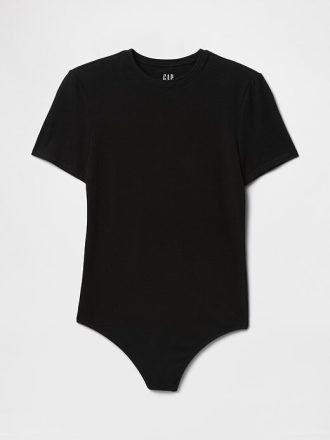 Body z dzianiny jerseyowej z stringami CloseKnit