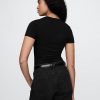 Body z dzianiny jerseyowej z stringami CloseKnit