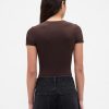 Body z dzianiny jerseyowej z stringami CloseKnit