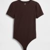 Body z dzianiny jerseyowej z stringami CloseKnit