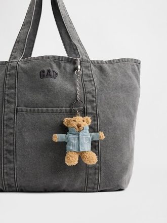Brelok do kluczy z motywem kurtki jeansowej Brannan Bear