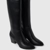 Buty na wysokim obcasie ze skóry wegańskiej