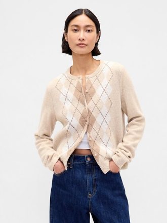 CashSoft Crop Cardigan