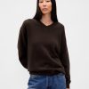 CashSoft Oversize’owy sweter z dekoltem w serek