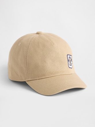 Czapka baseballowa dla dzieci z organicznej bawełny z logo