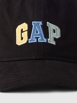 Czapka baseballowa dla dzieci z organicznej bawełny z logo Gap