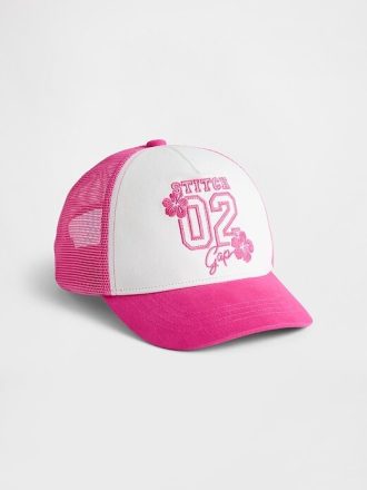 Czapka typu trucker z bawełny organicznej Lilo & Stitch dla dzieci