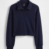 Dziecięca bluza polo z koronką z materiału frotté