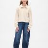 Dziecięca bluza polo z koronką z materiału frotté