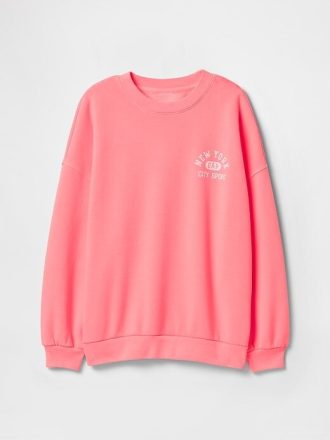 Dziecięca bluza-tunika z logo VintageSoft NYC