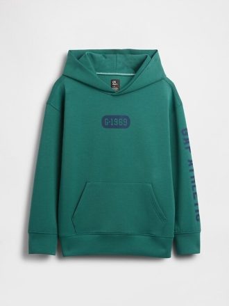 Dziecięca bluza z kapturem GapFit Tech Quick-Dry z logo