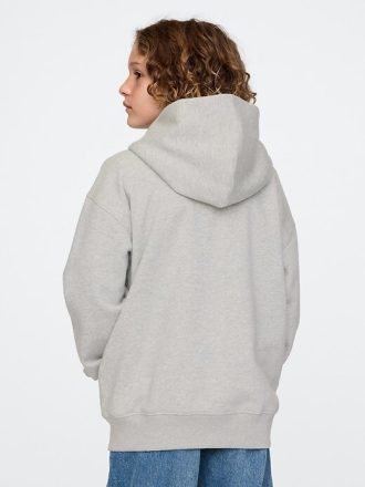 Dziecięca bluza z kapturem i miękkim logo w stylu vintage