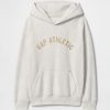 Dziecięca bluza z kapturem i miękkim logo w stylu vintage