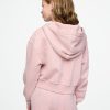 Dziecięca bluza z kapturem VintageSoft Crop zapinana na zamek