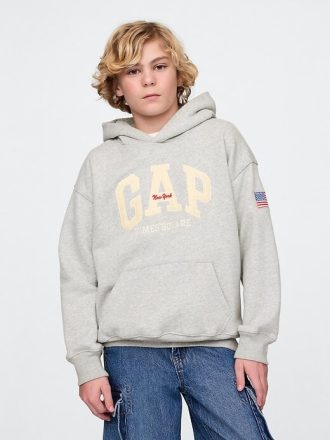 Dziecięca bluza z kapturem VintageSoft NYC Times Square