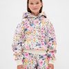 Dziecięca bluza z kapturem VintageSoft Relaxed Floral