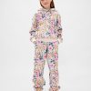 Dziecięca bluza z kapturem VintageSoft Relaxed Floral