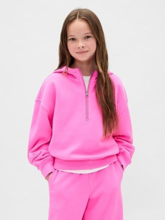 Dziecięca bluza z kapturem VintageSoft z zamkiem błyskawicznym
