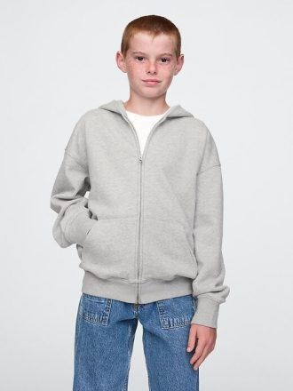 Dziecięca bluza z kapturem VintageSoft zapinana na zamek