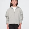 Dziecięca bluza z kapturem VintageSoft zapinana na zamek