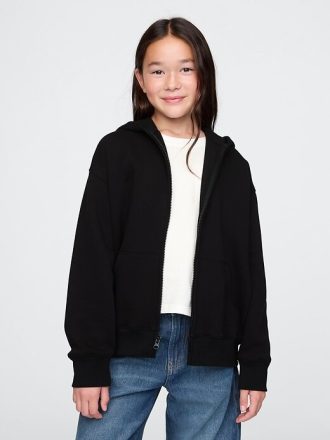 Dziecięca bluza z kapturem VintageSoft zapinana na zamek