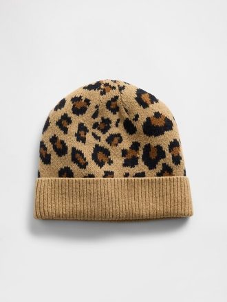 Dziecięca czapka CashSoft Leopard