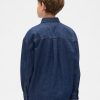 Dziecięca jeansowa koszula oversize