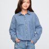 Dziecięca koszula jeansowa oversize