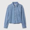 Dziecięca koszula jeansowa oversize