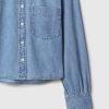 Dziecięca koszula jeansowa oversize
