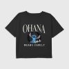 Dziecięca koszulka Lilo i Stich Ohana Means Family Graphic Boxy Crop Tee