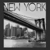 Dziecięca koszulka New York Bridge Graphic Boxy Crop