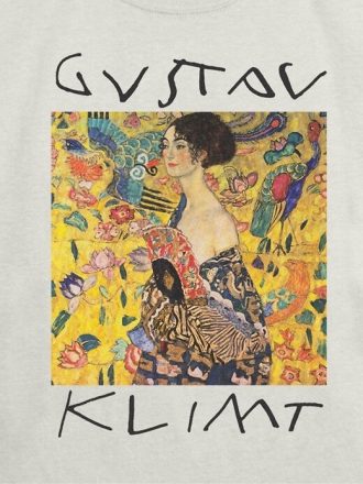 Dziecięca koszulka z grafiką Gustav Klimt Fine Art