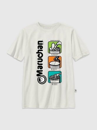 Dziecięca koszulka z grafiką Maruchan Pop Art