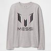 Dziecięca koszulka z grafiką Messi