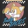 Dziecięca koszulka z grafiką Sonic The Hedgehog Tails Tacos