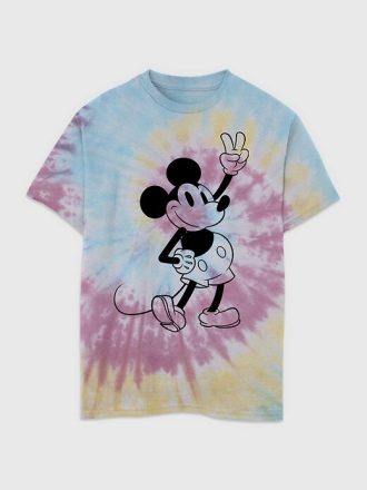 Dziecięca koszulka z Myszką Miki Tie Dye